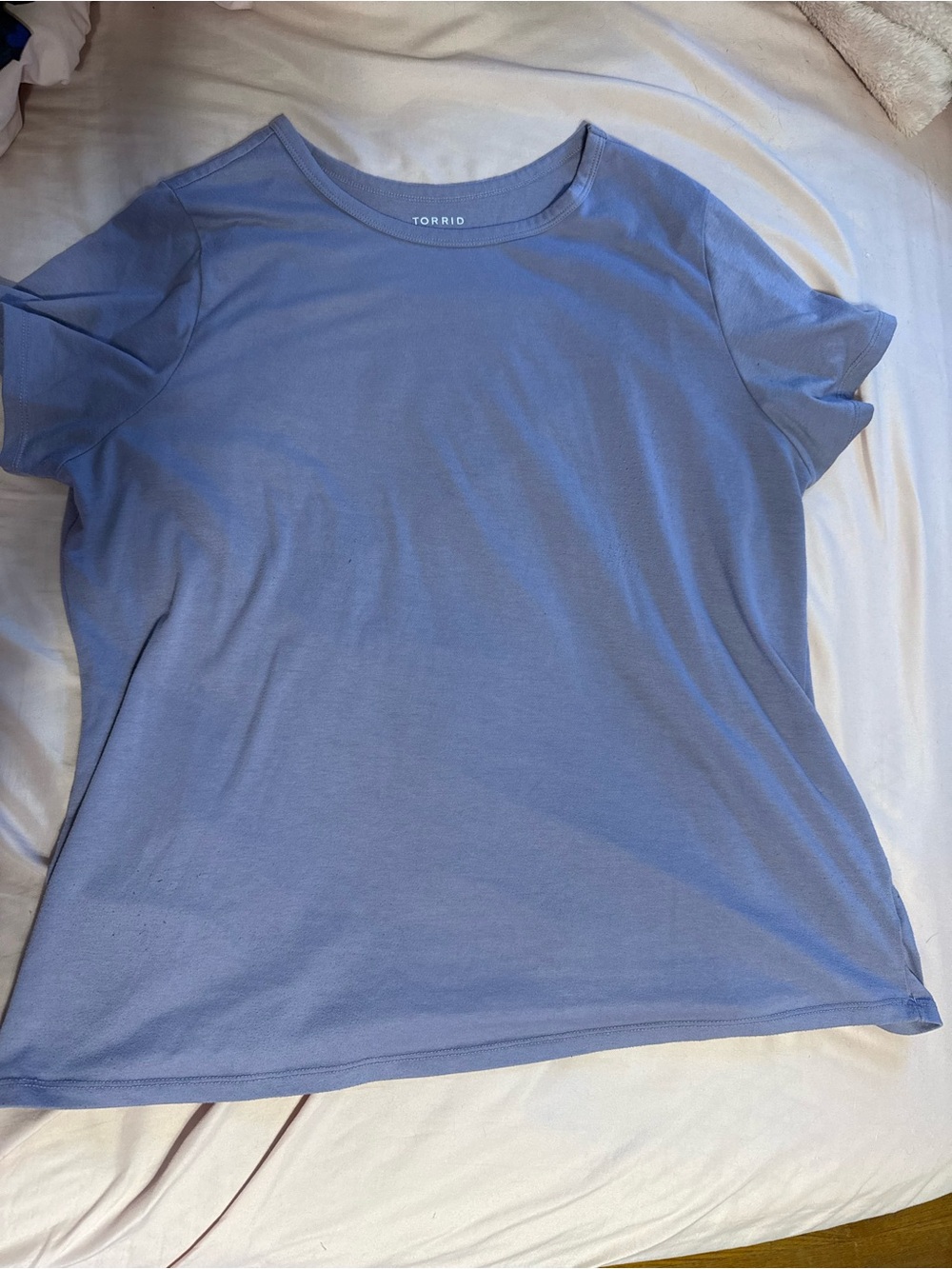 torrid Dusty Lavender Crewneck Tee - 2x
